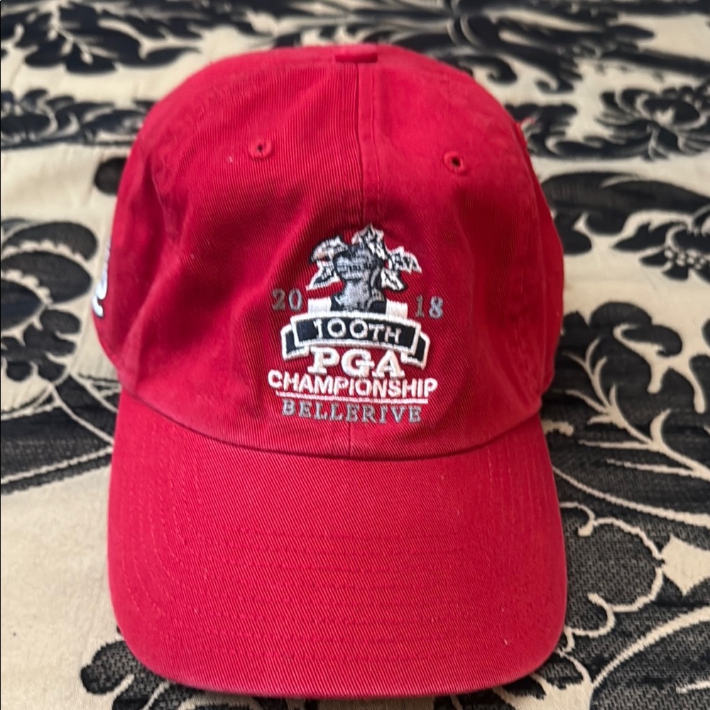 2018 PGA Championship - Bellerive - Red Golf Cap